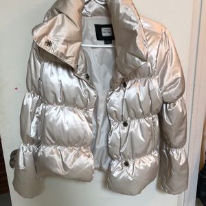 Puffy Metalic Bomber